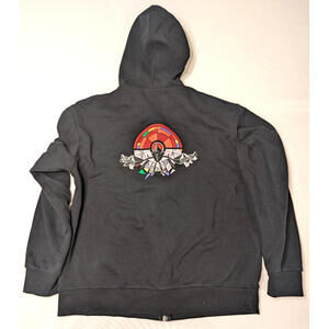 Exclusive Pokemon GoFest 2024 Full Zip Hoodie M, Black